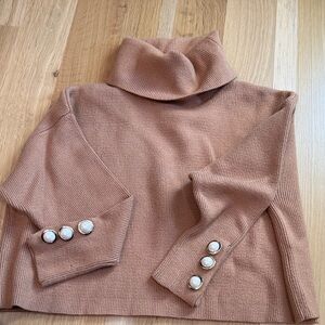 Zara Ribbed Turtleneck Sweater